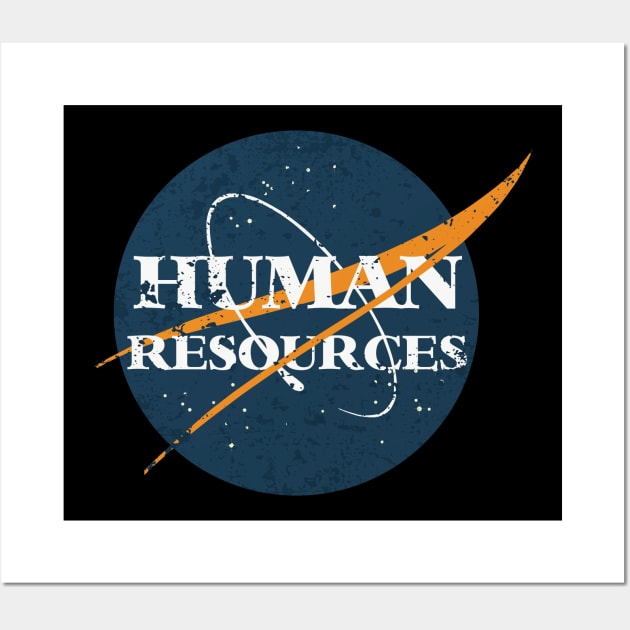 Human Resources Space Vintage Wall Art by orlumbustheseller